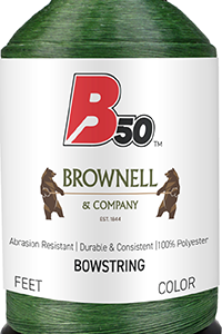 Brownell B50 String Material Hunter Green 1/4 lb.