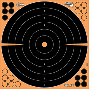 EzAim Splash Bullseye Adhesive Target 17.5×17.5 5 pk.