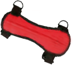 October Mountain Arm Guard Red