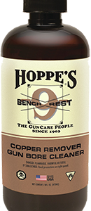 Hoppes No. 9 Bench Rest Copper Solvent Pint bottle