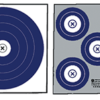 Maple Leaf Target Face NFAA Double Sided Indoor 100 pk.