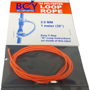 BCY 24 D-Loop Material Neon Orange 1m