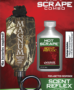 Wildlife Research Hot Scrape Synthetic Scent Dripper Combo 4 oz.