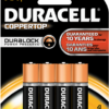 Duracell Coppertop Batteries AA 4 pk.