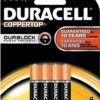 Duracell Coppertop Batteries AAA 4 pk.