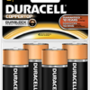 Duracell Coppertop Batteries C 4 pk.