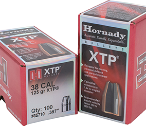 Hornady HP/XTP Bullets 38 cal. .357 in. 125 gr. 100 pk