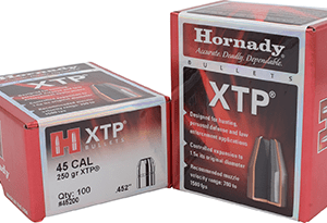Hornady HP/XTP Bullets 45 cal. 250 gr. 100 pk.