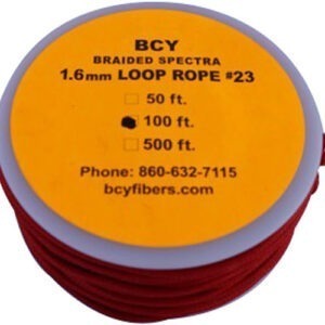 BCY 23 D-Loop Material Red 100 ft.