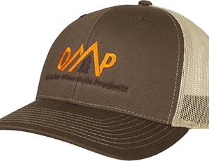October Mountain Logo Hat Brown/Tan